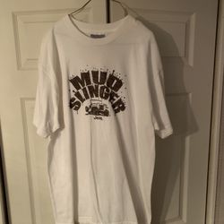 Mud Slinger Jeep T Shirt Large work wear New