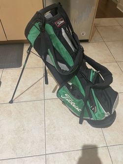 Titleist Golf Bag - Green/Black/White with Stands