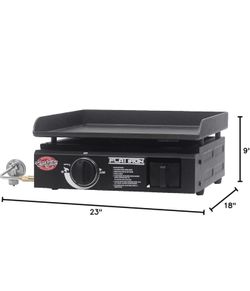 Flat Iron Portable 17 In Grill