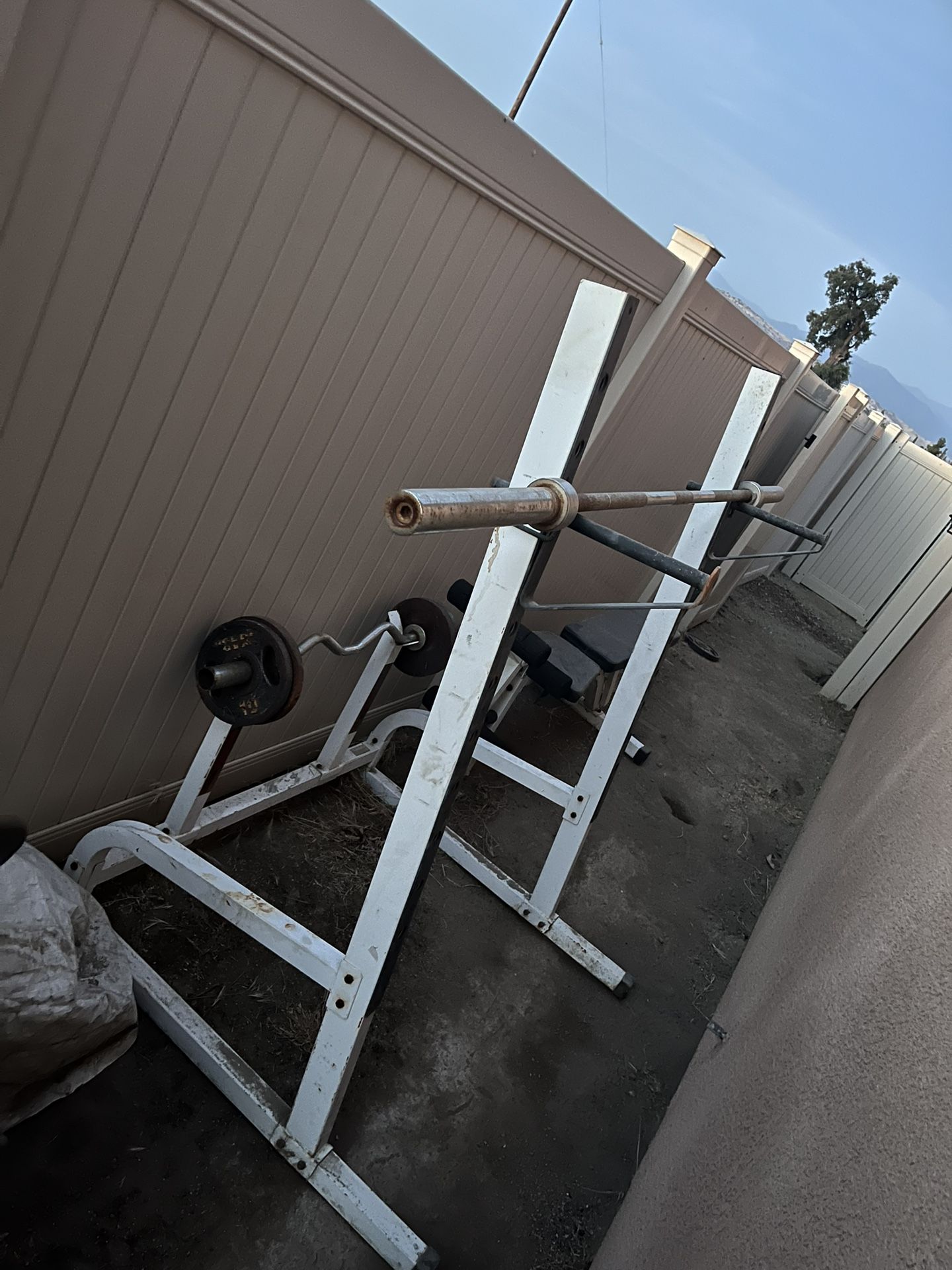 Squat/Bench Set Up