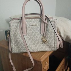 Laila Medium Signature Logo Satchel