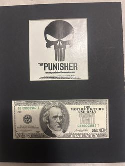 The Punisher Collectors Props
