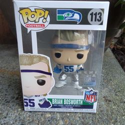 Seattle Seahawks Brian Bosworth Funko Pop
