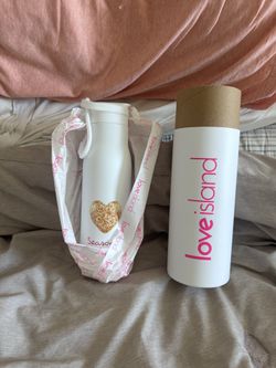 Love Island Water Bottle & Canvas Tote