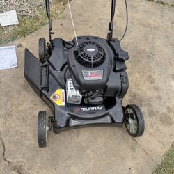 Murray 20 in. 125 cc Briggs & Stratton Walk Behind Gas Push Lawn Mower with 4 Wheel Height Adjustmen