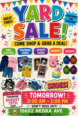 Yards sale