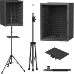 TONOR MICROPHONE ISOLATION SHIELD VOCAL BOOTH NEW NEVER USED