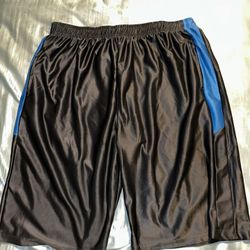 Men’s LeeHanTon Athletic Gym Lightweight Shiny Basketball Shorts size 3XL