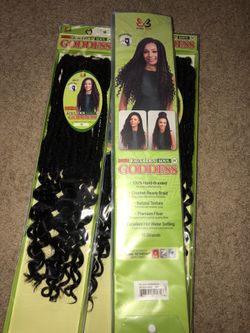 Bomba faux locks soul goddess crocheted 7 Packs