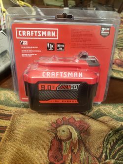 Craftsman 9Ah 20v Battery