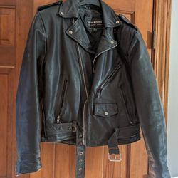Leather Biker Jacket 