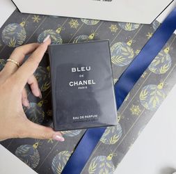 Best Gift! Chanel Bleu Luxury Men’s Cologne, 100ml, Brand New With Box And Bag!