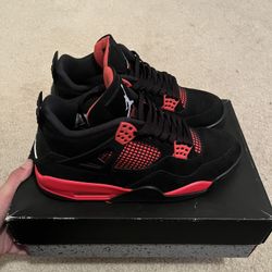 Jordan 4 Red Thunder 