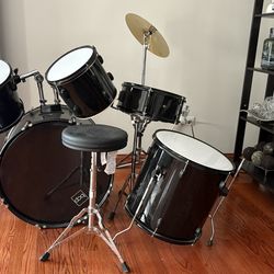 Best Choice Products 5-Piece Full Size Complete Adult Drum Set