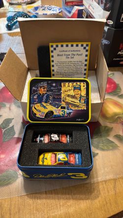 Blast from the past tin set 2002 action performance dale Earnhardt 2 car set
