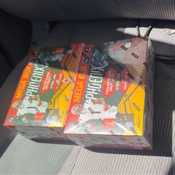 2x 2025 Panini Phoenix Football Factory Sealed Mega Box