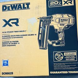 Super Savings 💥Dewalt 20V MAX XR 16-Gauge Lithium-Ion Cordless Finish Nailer (Tool Only)