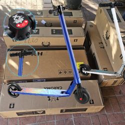 Electric Scooters 15.5MPH 15.5mile Range 225lb Limit 1y Warranty Stewart&Nellis Pick Up 