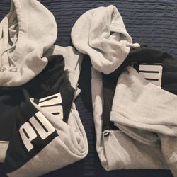 Two PUMA Hoodies