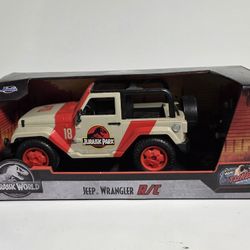 Jurassic World Jeep Wrangler RC 2.4GHz Jada Remote Control Vehicle Collectible
