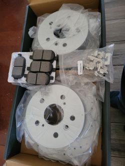 2002------2006 Toyota Camry performance brake rotors and ceramic brake pads ""USA built only"""
