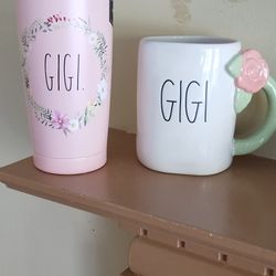 Rae Dunn Gigi Tumbler & Mug