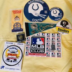 Football Hockey Baseball Memorabilia Souvenirs Oh
