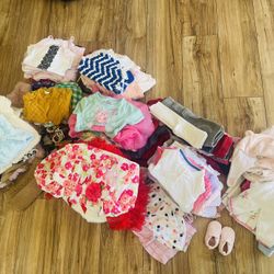 baby girl clothes (new born to 12month)