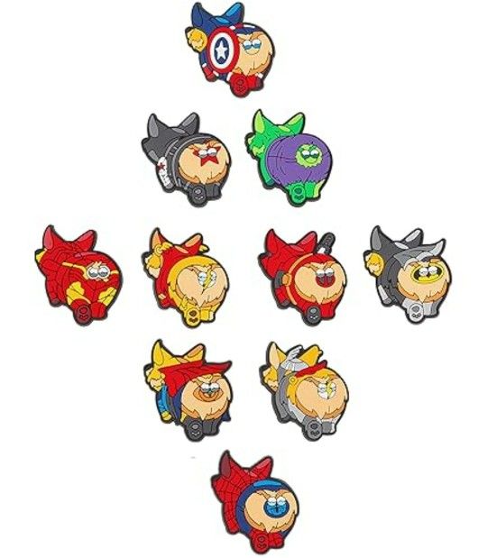 Corgi Dogs Butt Refrigerator Magnets | Superhero Fridge Magnets Adult