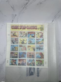 Various Vintage Collectible Stamp Pages