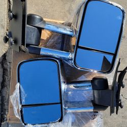 88-98 Chevy Gmc CK Models Obs Towing Mirrors Espejos Retrovisores Chevrolet