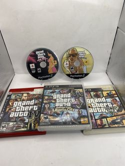 Grand Theft Auto collection Vice City, San Andreas hot coffee 4, 5 liberty city