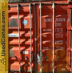 Used 20ft Steel Shipping Container
