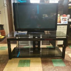 50 Inch Panasonic Flat TV With New Stand