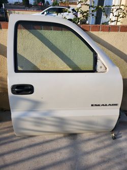 Clean Escalade Front Doors Available