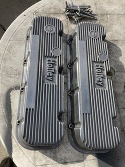 Vintage Holley Valve Covers BBC 