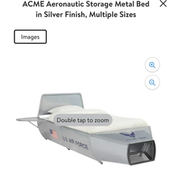 Full Size Kids Airforce Bed Frame