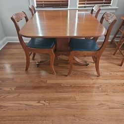 Drop Leaf Table With Three 12" Leaves
