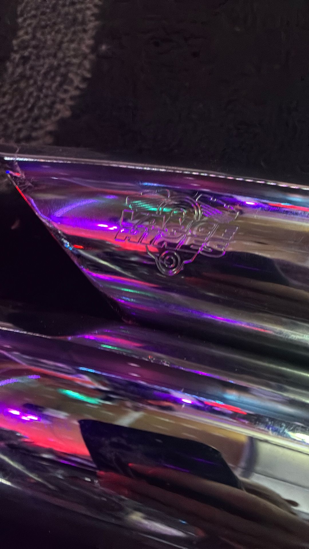 Vance And Hines Chrome Short Stack Exhaust