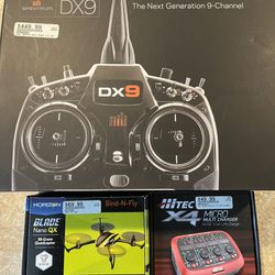 Drone Kit: Spektrum DX9 Transmitter plus extras!