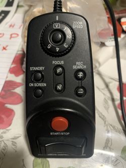 Canon zoom speed remote control