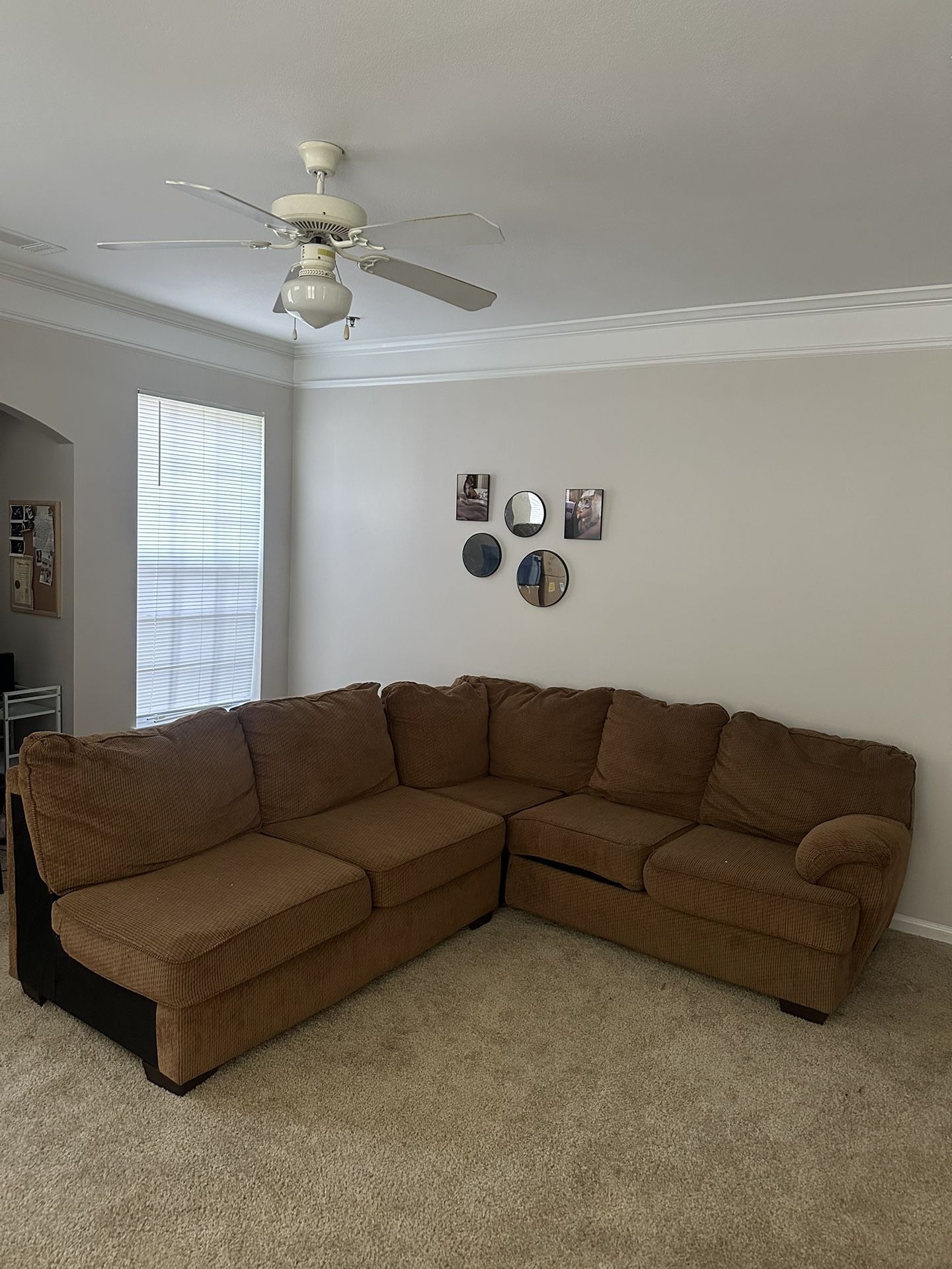 Brown Couch