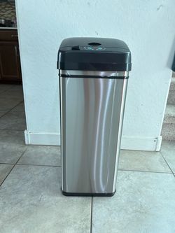 Stainless Steel Sensor Trash Can