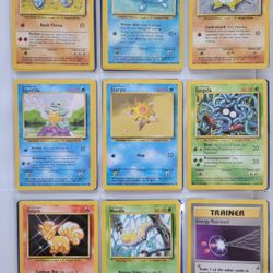 Base Set Unlimited Lot + Energy Cards