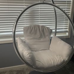 A bubble chair