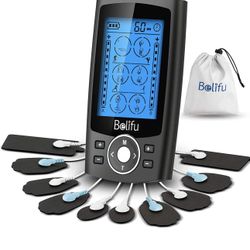 Tens EMS Muscle Stimulator for Pain Relief Therapy (10 Pads)