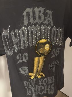Rhinestone Knicks Championship Shirt