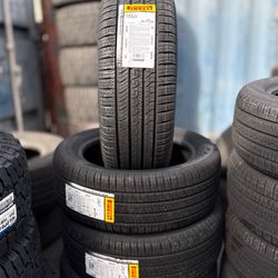 4 New 215/55/17 Pirelli Tires Installed And Balanced 