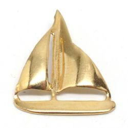 Ladies 14K Gold Sailboat Pendant