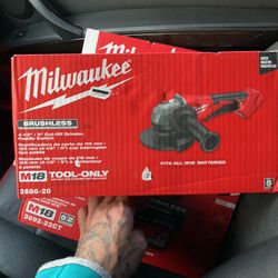 Milwaukee 4 1/2” Cut Off Grinder